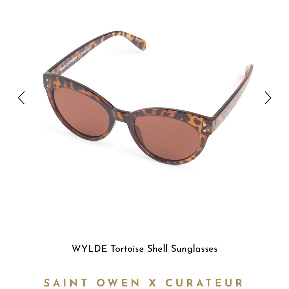 Saint Owen Tortoise Shell Sunglasses - Picture 5 of 11
